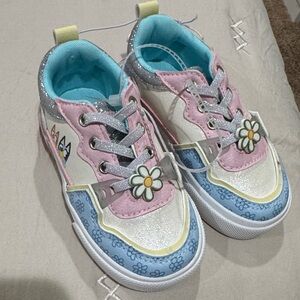 Floral Bluey Girl Shoes